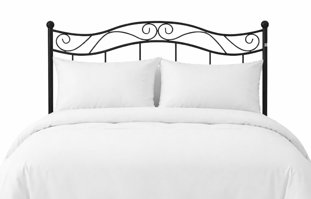 756-343  Cabezal de 135cms. color negro 